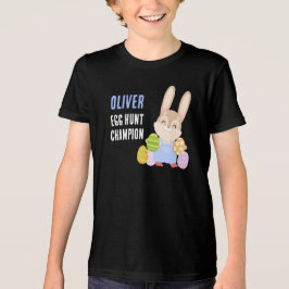 Egg Hunt Champion Niedlich Ostern Bunny Tri-Blend Shirt