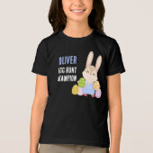 Egg Hunt Champion Niedlich Ostern Bunny Tri-Blend Shirt (Vorderseite)