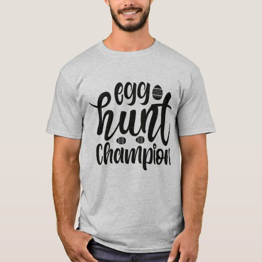 Egg Hunt Champion T-Shirt (Vorderseite)
