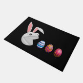 Egg Hunt Ostersonne Fußmatte (Schrägansicht)