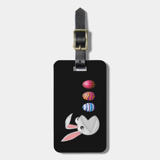 Egg Hunt Ostersonne Gepäckanhänger (Vorderseite vertikal)