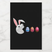 Egg Hunt Ostersonne Lebensmitteletikett (Einzelnes Label)