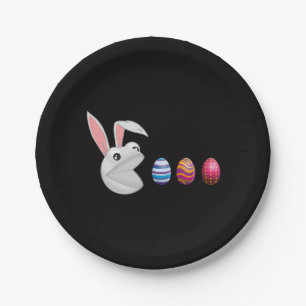 Egg Hunt Ostersonne Pappteller
