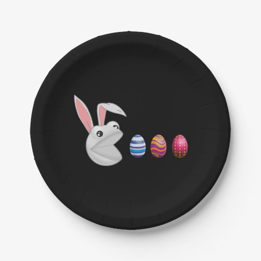 Egg Hunt Ostersonne Pappteller (Vorderseite)