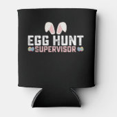 Egg Hunt Supervisor Funny Oaster Bunny Rabbit Dosenkühler (Vorderseite)