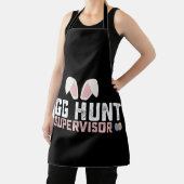 Egg Hunt Supervisor Funny Oaster Bunny Rabbit Schürze (InSitu)