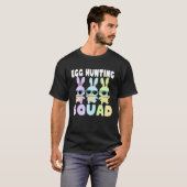 Egg Hunting Squad Easter Bunnies Egg Hunt T-Shirt (Vorne ganz)