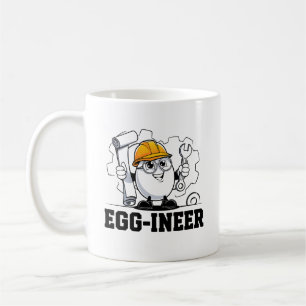 Egg-ineer: Treibe dein Genie mit jedem Schluck an! Kaffeetasse