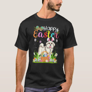 Egg Jagd Bunny Great Pyrenäen Hund Happy Oster T-Shirt