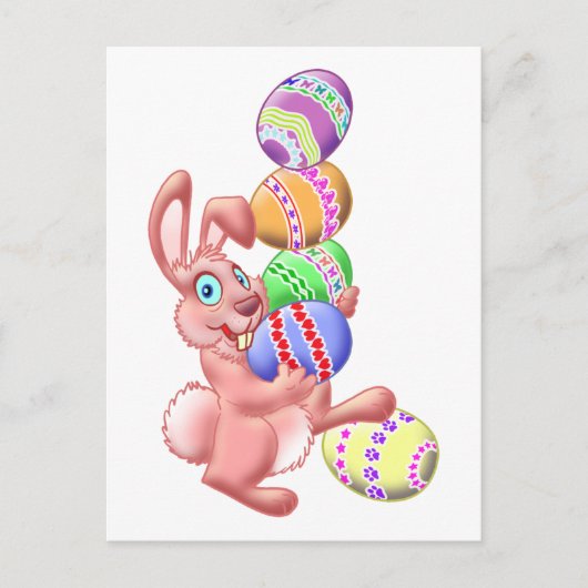 EGG JOGGLER POSTKARTE (Vorderseite)