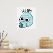 Egg-loo Funny Egg Pub Poster (Küche)