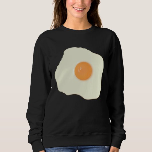 Egg Omelette Costume Halloween Sweatshirt (Vorderseite)