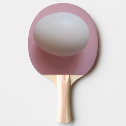 Egg Ping Pong Paddle Tischtennis Schläger (Vorderseite)