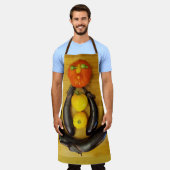 Egg Planti Planti All-over Print Schürze (Getragen)