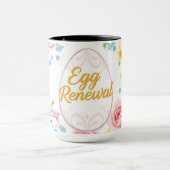 Egg Renewal Pattern Mug Tasse (Zentrum)