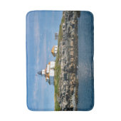 Egg Rock Lighthouse, Bar Harbour Maine Bath Mat Badematte (Vorderseite Vertikal)