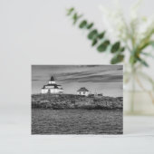 Egg Rock Lighthouse Maine-Postcard Postkarte (Stehend Vorderseite)