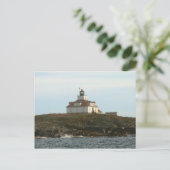 Egg Rock Lighthouse Postkarte (Stehend Vorderseite)