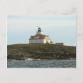 Egg Rock Lighthouse Postkarte (Vorderseite)