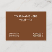 Egg Roll macht mich glücklich Ei Roll Visitenkarte (Rückseite)