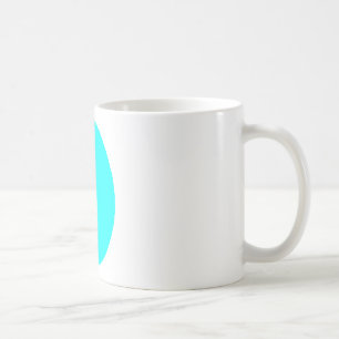 Egg Solid Cyan Das MUSEUM Zazzle Geschenke Kaffeetasse