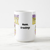 Egg-spert At Unnecessary Drama Funny Retro Easter  Kaffeetasse (Mittel)
