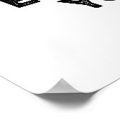 Egg spress Sie selbst Funny Egg Pun Poster (Ecke)