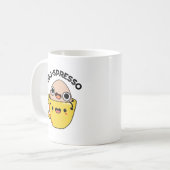 Egg-spresso Funny Egg Coffee Pun Kaffeetasse (Vorderseite Links)