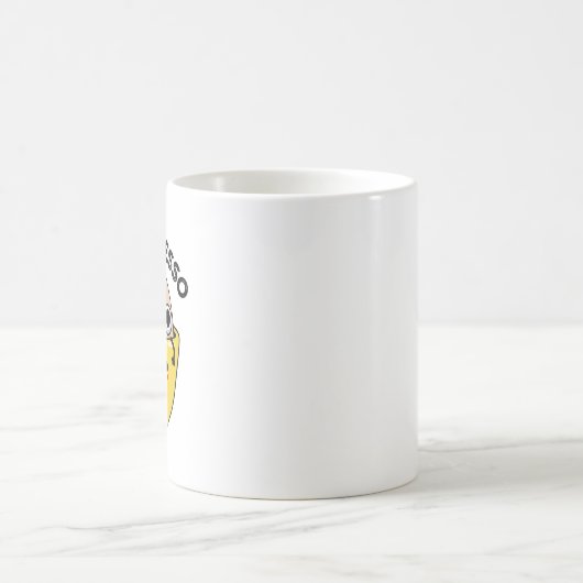 Egg-spresso Funny Egg Coffee Pun Kaffeetasse (Mittel)