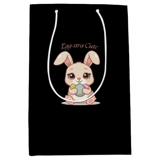 Egg-stra Cute Mittlere Geschenktüte (Vorderseite)