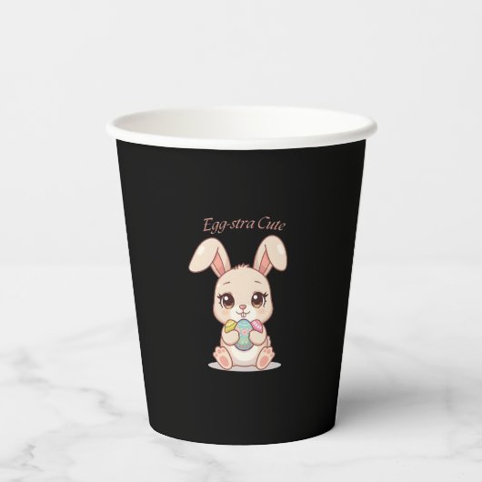 Egg-stra Cute Pappbecher (Rückseite)