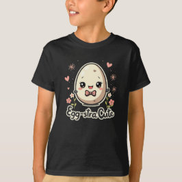 Egg-stra Niedlich - Kawaii Osterei mit Bow T-Shirt