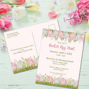 Egg-stra Sweet Customizable Ostereier Hunt Postkarte