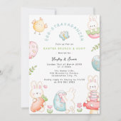 Egg-Stravaganza | Osterbrunch & Jagen Einladung (Vorderseite)