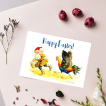 Egg Theif Vintag Funny Jenny Nyström Ostern