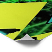 Egg Theorie IV - Ken Gage Abstrakt Poster (Ecke)