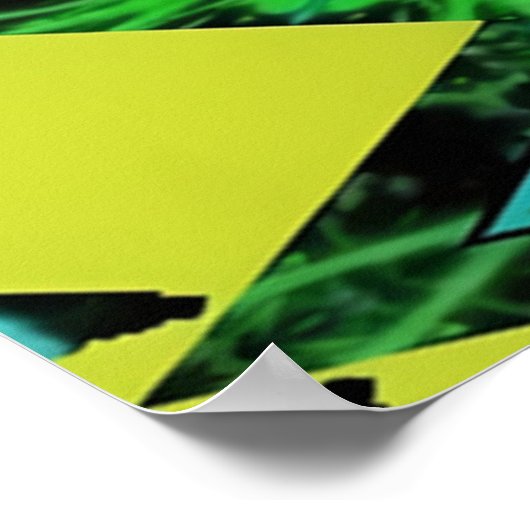 Egg Theory IV - Ken Gage Abstract Poster (Ecke)