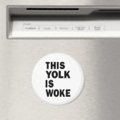 Egg Trending Funny Spaß Dieser Jolk ist Geweckt Magnet (In Situ (Geschirrspüler))