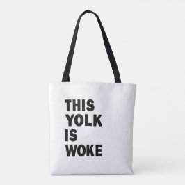 Egg Trending Funny Spaß Dieser Jolk ist Geweckt Tasche