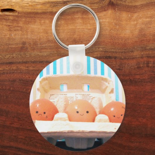 Egg Trio Schlüsselanhänger (Vorderseite)