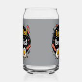 Egg zitiert for Breakfast Funny Feinschmecker Pun Dosenglas (Rechts)