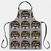 Egg zitiert for Breakfast Funny Feinschmecker Pun Schürze (Vorderseite)