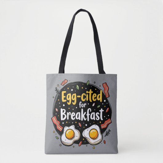 Egg zitiert for Breakfast Funny Feinschmecker Pun  Tasche (Vorderseite)