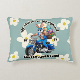 Egg zitiert Ostern Bunny Biker Kissen - Fun Spring