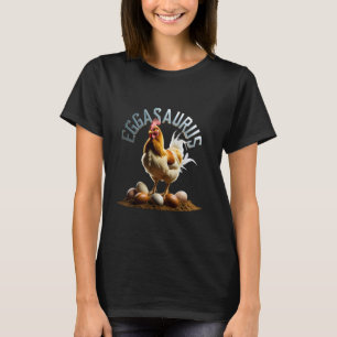 Eggasaurus Lustiger Hühnerbesitzer Liebhaber Zücht T-Shirt