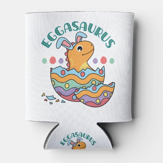Eggasaurus Oster Dinosaurier Ei Dosenkühler (Vorderseite)