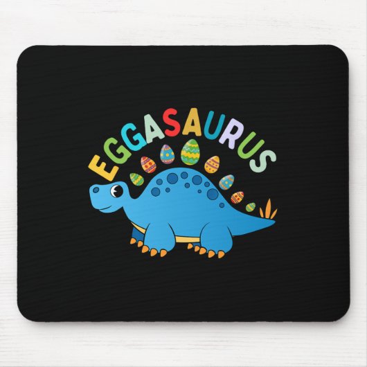 Eggasaurus Ostereier Jagd Dinosaurier Stegosaurus Mousepad (Vorne)