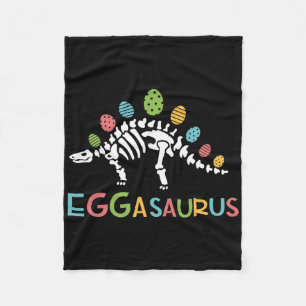 Eggasaurus Ostern Stegosaurus Dinosaur Jungen Kind Fleecedecke