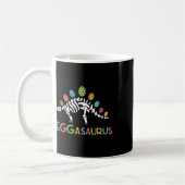 Eggasaurus Ostern Stegosaurus Dinosaur Jungen Kind Kaffeetasse (Links)