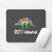 Eggasaurus Ostern Stegosaurus Ei Dinosaurier Oster Mousepad (Mit Mouse)